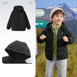 巴拉巴拉 童装儿童羽绒服冬装男童女童宝宝轻薄外套亲子装流行上衣