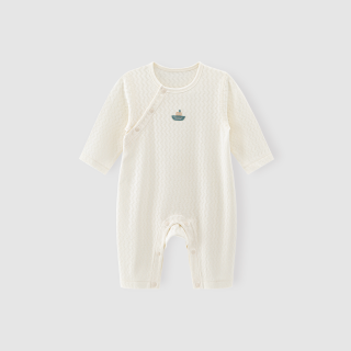 乖奇熊 婴儿纯棉薄款连体衣