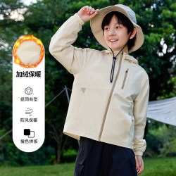 361° 四防科技|361度童装男童风衣春季冲锋外套儿童三合一女童运动上衣