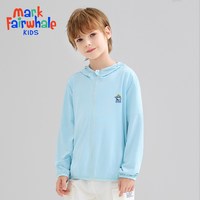 MARK FAIRWHALE/马克华菲 透气 儿童防晒衣 蓝色小海豚(男女同款)