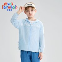 MARK FAIRWHALE/马克华菲 透气 儿童防晒衣 蓝色字母