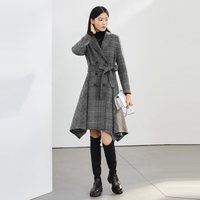 S.DEER/圣迪奥 西装领 女士大衣