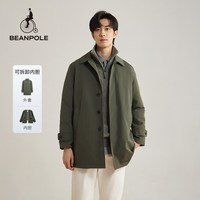 BEANPOLE 男士通勤商务休闲风三合一内胆可拆中长款风衣外套