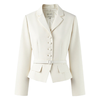  CHIU·SHUI/秋水伊人 收腰 女士短西装