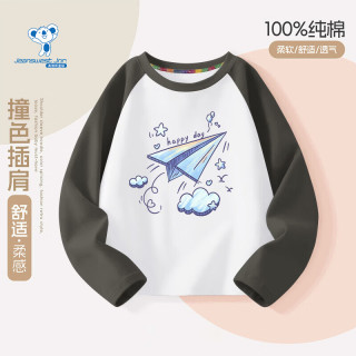 真维斯 儿童亲肤纯棉长袖 100%棉