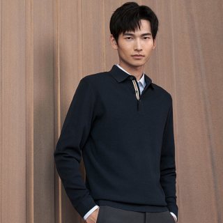 报喜鸟 男士羊毛针织衫 KEBY243010