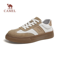 CAMEL/骆驼 复古经典 男士运动鞋 G15S201118 杏/白 42