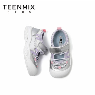 天美意 儿童凉鞋2026夏季新款单鞋