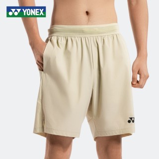 YONEX 男款羽毛球服短裤 1201126TCR