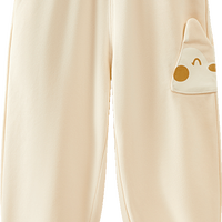 PEPCO/小猪班纳 精梳棉 女童束脚裤
