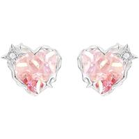  珍尚银 养耳洞 女士纯银耳钉