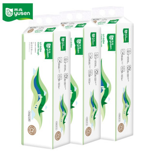 移动端、京东百亿补贴：雨森 卷纸5层 加厚无芯 纸巾 5层 58g/卷*12卷 700g3提