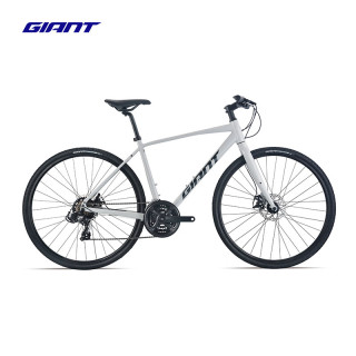 捷安特 Escape 2 成人男城市休闲通勤21速机械碟刹健身平把公路自行车