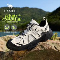 CAMEL/骆驼 轻量舒适 男士休闲鞋 G16S852002 米白/黑 男 42