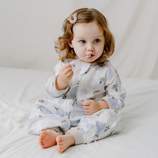 Nest Designs 婴幼儿睡袋  竹棉纱布双层夹棉四季睡袋