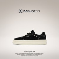 DC SHOES DCSHOES Malibu Lift 春季新款板鞋男黑色休闲鞋真皮鞋子男鞋厚底