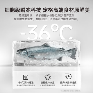 HCK哈士奇 BCD-401RBS 一级能效 奶茶色 401L 双门冰箱