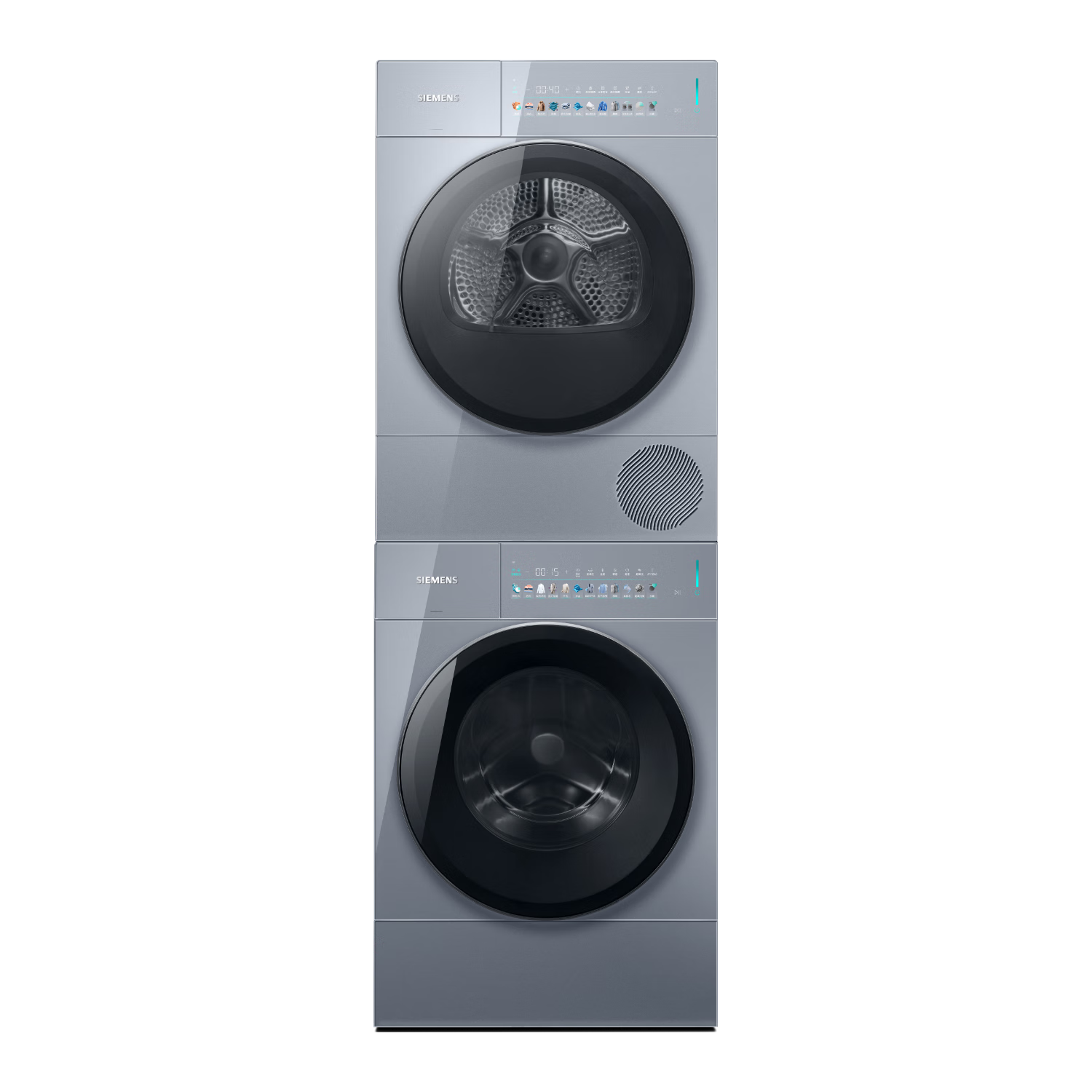 SIEMENS 西门子 包豪斯系列 WG54M7D80W+U80W 热泵洗烘套装