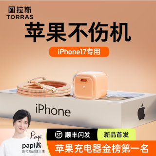 图拉斯 小冰块Pro适用苹果16充电器口快充30W充电头