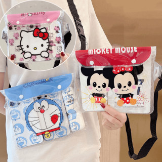 夏季加厚玩水必备PVC动漫防水袋沙滩玩水必备防水腰包