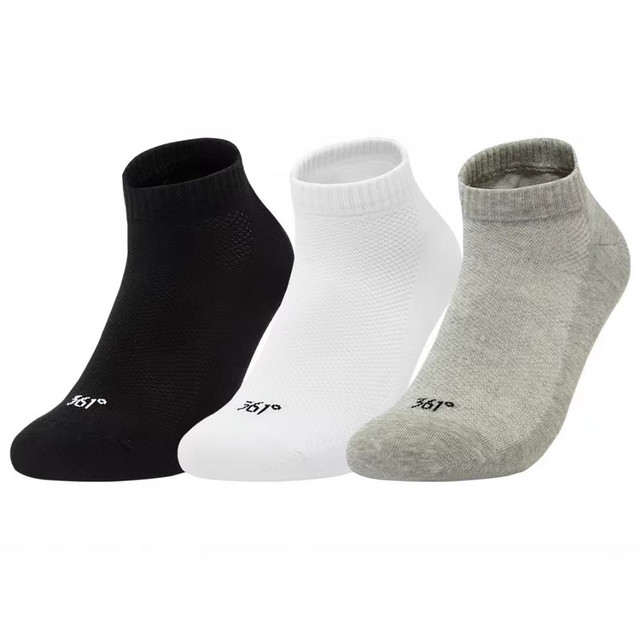 361° 运动袜中筒棉袜 3双装 颜色可选