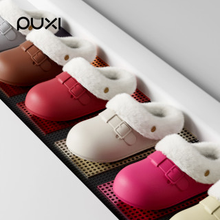 朴西 女款可拆卸棉拖鞋 2026新款