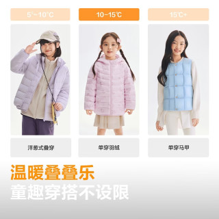 波司登 26新款春秋儿童羽绒服4防外套