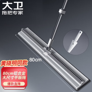 大卫 80cm替换拖布懒人干湿两用 平板拖把