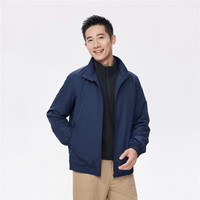 GIORDANO/佐丹奴 男士防风夹克 66 标志海军蓝 XL