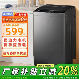 海尔 波轮洗衣机冷柜10公斤 大容量