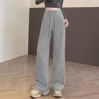 2日10点：班尼路 【垂感显瘦显高】藏肉遮胯高腰阔腿香蕉裤运动休闲卫裤