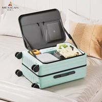  Mexican/稻草人 前置开口多功能 行李箱