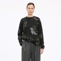 江南布衣 秋毛针织衫长袖套头圆领毛衫女