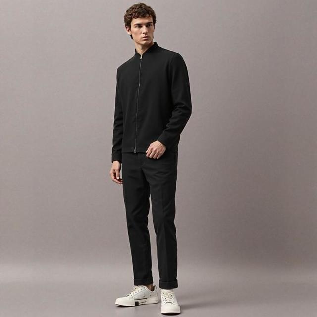 Massimo Dutti 含羊毛 男士夹克外套
