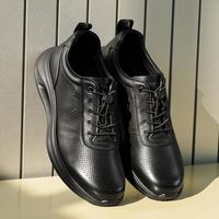 S.T.Dupont 父亲节送礼男士松紧带头层牛皮舒适男鞋轻底休闲鞋