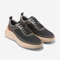 COLE HAAN 男休闲鞋牛皮革厚底老爹鞋春秋季舒适透气减震耐磨户外运动跑步鞋