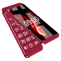 纽曼 F11 4G全网通 红色 翻盖老人手机