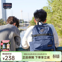 JANSPORT 双肩包 蓝色-侧袋+隔层