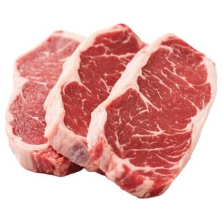  农夫好牛 原切 安格斯谷饲西冷牛排 安格斯谷饲西冷180g*6片