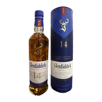  Glenfiddich/格兰菲迪 14年陈酿 苏格兰单一麦芽威士忌 礼盒 【标杆之作】14年 700ml