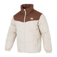  SKECHERS/斯凯奇 立领撞色 羽绒服 浅棕色 XS