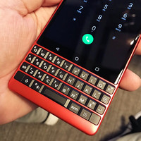 黑莓 KEY2 全键盘 红色 128GB 手机