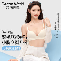 移动端、京东百亿补贴：SecretWorld 秘密世界 【王玉雯同款】 聚拢收副乳文胸