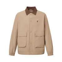 POLOWALK 男士复古工装风翻领夹克 AD5W61150151