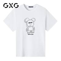 GXG 时尚卡通印花 男士短袖T恤