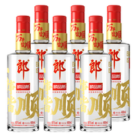 淘金币可用、今日必买：郎酒 顺品郎 红顺 万事皆顺 45度 兼香型白酒 488ml*6瓶
