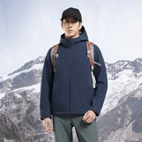 SCALER/思凯乐 防风加绒防泼水 户外软壳衣 【男款】藏蓝