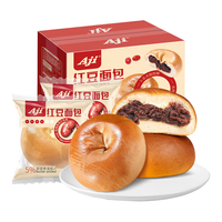  Aji 营养早餐 红豆面包 【香甜软糯】红豆面包550g/箱