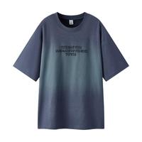 Semir/森马 立体字母绣花 男士短袖T恤
