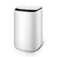 奥克斯 迷你洗衣机 全自动小型 6KG 白色